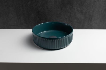 Раковина накладная Allen Brau Fantasy Line 36 4.11032.PT петроль, артикул 4.11032.PT