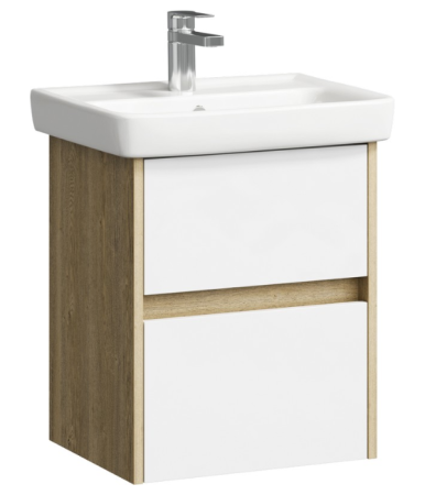 "Сити" Тумба под умывальник подвесная , цвет дуб балтийский CI0105DB, ТМ «AQWELLA», артикул CI0105DB