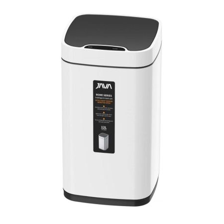 Сенсорное ведро JAVA S-883-12W, 12 литров, артикул S-883-12W