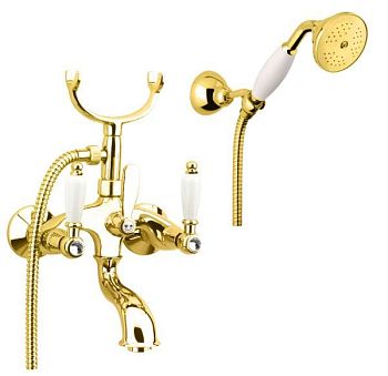 Смеситель для ванны Fiore COLONIALE SKY (SWAROVSKI®) 03OO0601, золото