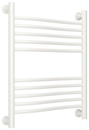 Полотенцесушитель водяной "ФЛЮИД+" 600х500 (Матовый Белый), артикул 30-0222-6050