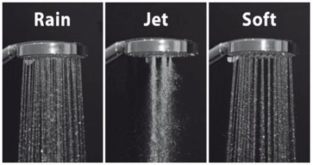 Ручной душ RAVAK FLAT X07P009 (хром, круглый), шт, артикул X07P009