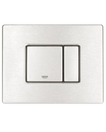 Панель смыва для унитаза GROHE Skate Cosmopolitan горизонтальная (3 режима смыва), суперсталь (38776SD0)