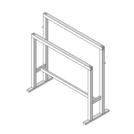 Effegibi Держатель для полотенец, 100x40xh100 см, материал хемлок, артикул AR 20 90 0026