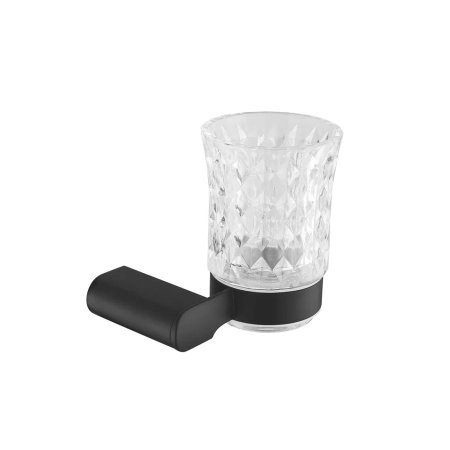 Стакан для ванной комнаты Rose RG1712H, черный, артикул RG1712H