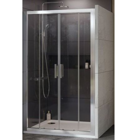 Душевая дверь в нишу Ravak 10° 10DP4-170 170 Сатин транспарент Душевая дверь в нишу Ravak 10° 10DP4-170 170 Сатин транспарент