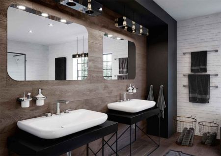 Крючок подвесной KLUDI AMBIENTA 5398405 (латунь, хром, на стену, круглый, глянцевый), шт, артикул 5398405