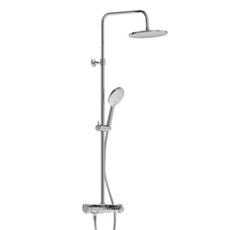 977750000 Jupiter душевая система с душевым ТМС смесителем-полкой, хром, артикул 977750000