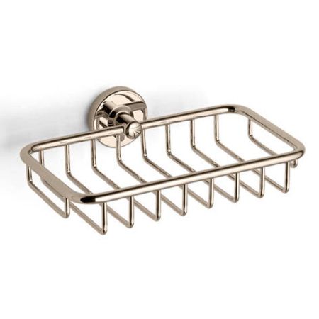 Bertocci Cinquecento Полка-сетка для душа 22х3х12 см, цвет: nichel mat, артикул 110 0572 6050