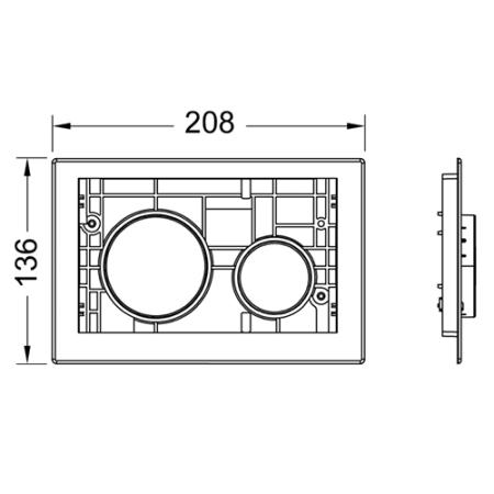 Клавиши TECEloop, нержавеющая сталь, сатин, артикул 9240669
