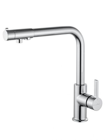 Смеситель для кухни c подключением фильтра WONZON & WOGHAND, Хром (WW-88458008-CR), артикул WW-88458008-CR