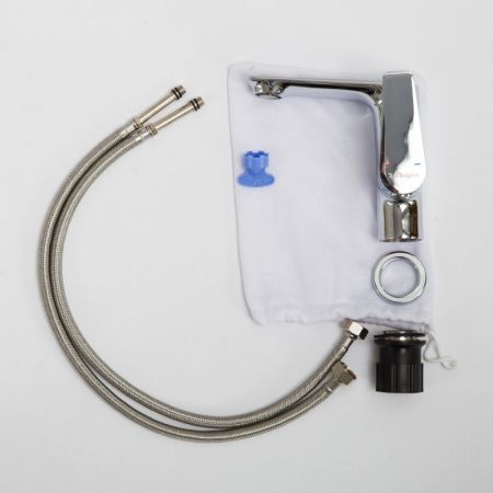 ANCONA Смеситель для раковины без донного клапана, хром ANCONA-LVM-CRM, артикул ANCONA-LVM-CRM