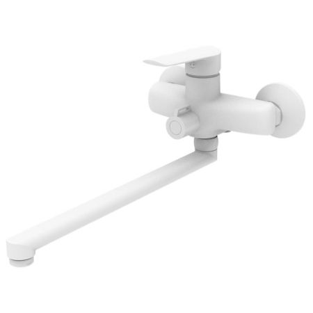 Смеситель для ванны ESKO LG31W, белый, артикул LG31W