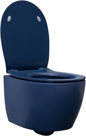 Чаша подвесного унитаза Allen Brau Fantasy 4.11004.ID индиго, артикул 4.11004.ID