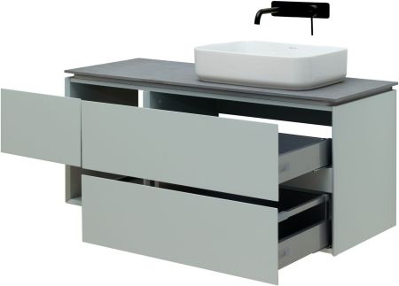 Тумба под раковину Allen Brau Infinity 120 1.21007.PWM R папирус матовый, артикул 1.21007.PWM