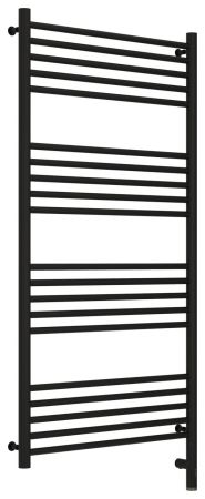 Полотенцесушитель, Сунержа, Богема 3.0, электрический, ширина, мм-632, глубина, мм-75, высота, мм-1324, подключение-справа, электрокомплект-ТЭН, мощность, Вт-300, материал-нержавеющая сталь, цвет-чёрный матовый, артикул 31-5805-1260