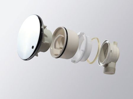 АКРИЛОВЫЙ ПОДДОН CEZARES TRAY-A-15-W, артикул TRAY-A-A-85-15-W