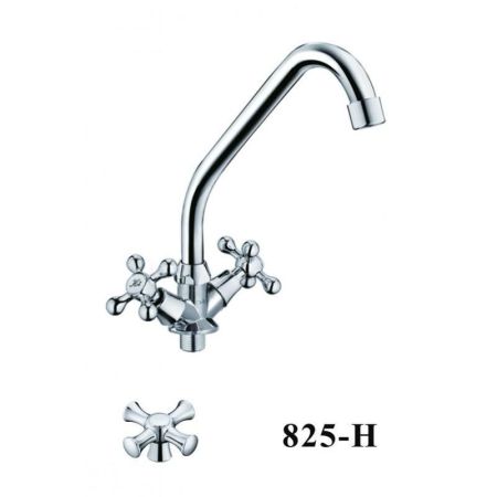 Смеситель для кухни D-Lin D151825-H, хром, артикул D151825-H