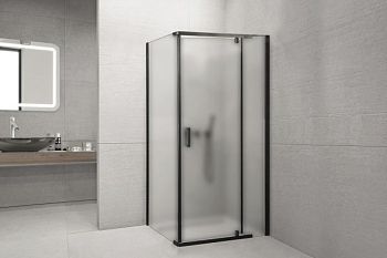 Душевой уголок Royal Bath  RB  HPVD-C-BL 80х90х200 (матовое)