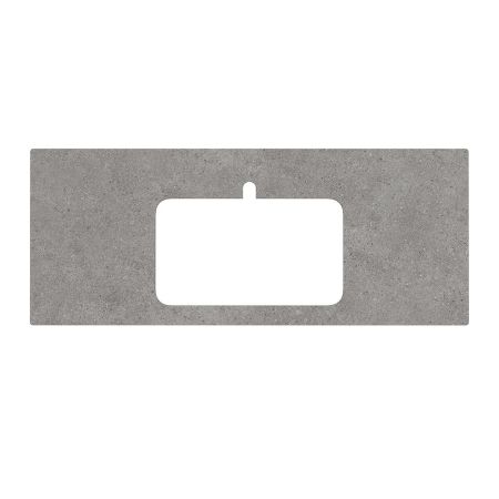 Спец. изделие декоративное из керамогранита Фондамента 120, серое, артикул PL2.DL500900R\120