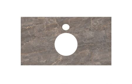 Спец. изделие декоративное из керамогранита Парнас 80, коричневое