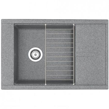 Кухонная мойка Акватон Делия 78 1A715132DE230 Серый, артикул 1A715132DE230