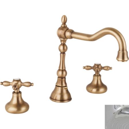 Смеситель для раковины Cezares Atlantis Nostalgia ATLANTIS-NOSTALGIA-BLS2-A-01 Хром