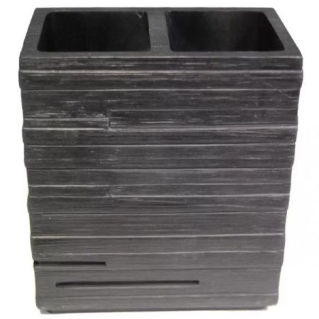 Стакан для зубных щеток Ridder Brick 22150210 Черный Стакан для зубных щеток Ridder Brick 22150210 Черный
