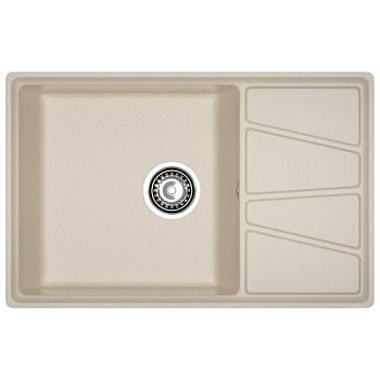 Кухонная мойка GranFest VERTEX 780L, кашемир