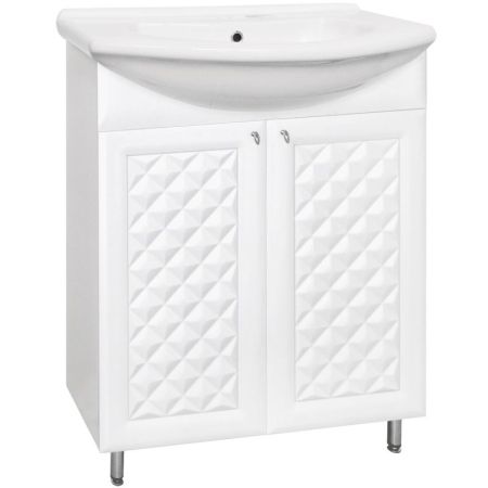 Тумба под раковину Style Line Канна 75 ЛС-00000023 Белая, артикул ЛС-00000023