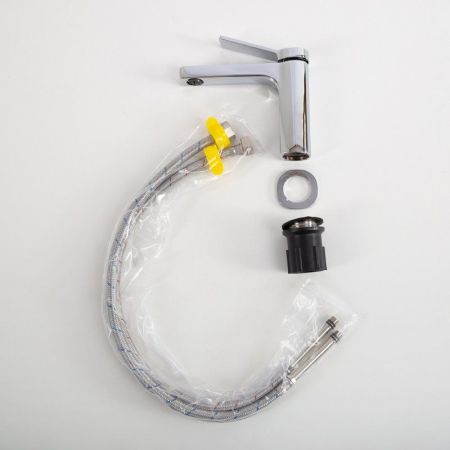 ALBANO Смеситель для раковины без донного клапана, хром ALBANO-LVM-CRM-W0, артикул ALBANO-LVM-CRM-W0