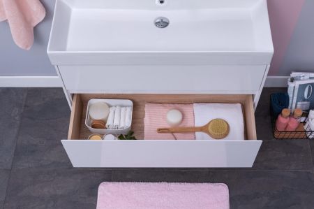 Мебель для ванной Aquanet Бруклин 100 белый, артикул 00207800