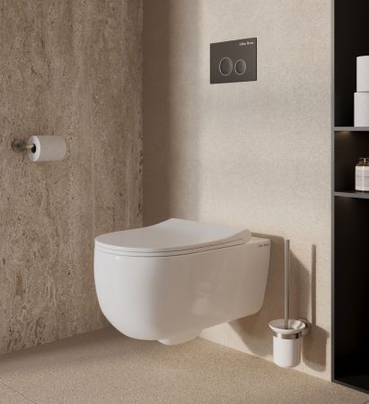 Клавиша смыва Allen Brau Priority 9.20001.31 черный матовый, артикул 9.20001.31