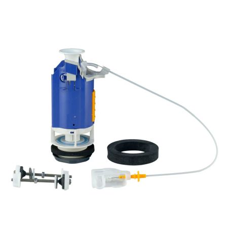 IMPERO Бачок подвесной низкий, для напольного WC, с отв. для кнопки слива, белая керамика, артикул 29874