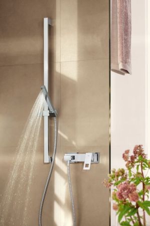 Душевой гарнитур GROHE Euphoria Cube (ручной душ, штанга 900 мм, шланг 1750 мм), хром (27700000), артикул 27700000