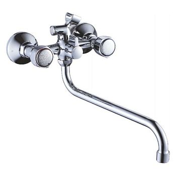 Смеситель для ванны Cron CN2209-2, хром