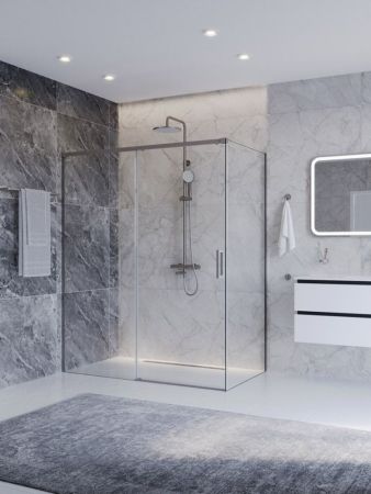 PLANE-AH-1-120/90-C-GM Душевой уголок, артикул PLANE-AH-1-120/90-C-GM