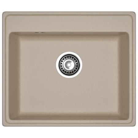 Кухонная мойка GranFest VERTEX 580, песочный, артикул V-580 песочный