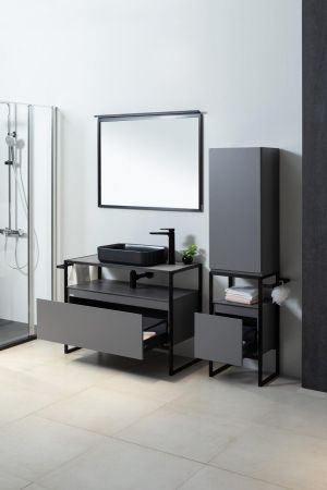 Зеркало Allen Brau Priority 100 1.31017.BB черный браш, артикул 1.31017.BB