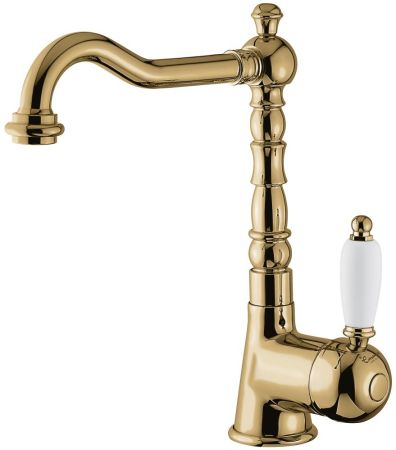 Смеситель Laguna 40513 с донным клапаном для раковины, цвет бронза, артикул 40513BR