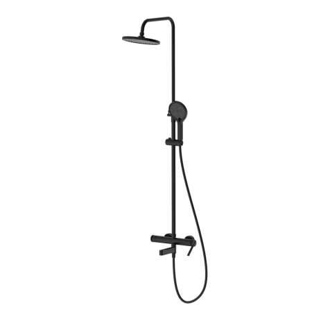 Душевая система со смесителем DQ Bonn черный (DA1703705), артикул DA1703705