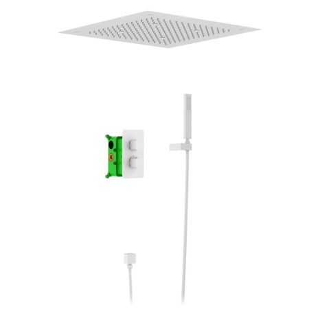 Душевая система встроенная с термостатом Timo Petruma белый матовый (SX-5029/16SM), артикул SX-5029/16SM