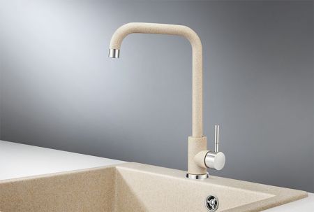 Смеситель для кухни GRANULA (ST-4033, БЕЖЕВЫЙ), артикул ST-4033, БЕЖЕВЫЙ