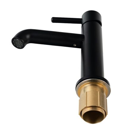 Смеситель для раковины FILARETE Roun FL5020BL, черный