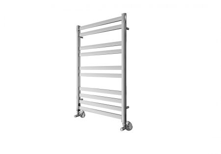 Полотенцесушитель водяной Aquatek (Акватек) Сириус П10 500х800 мм, подключение нижнее/диагональное, сверхпрочная пищевая нержавеющая сталь AISI 304L, гарантия 10 лет, артикул AQ DP1080CH