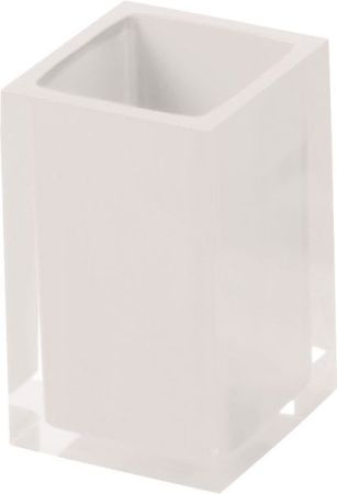 Gedy Rainbow, настольный стакан, цвет белый, артикул RA98(02)