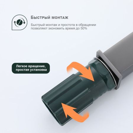 Смеситель для раковины Splenka S01.10.09, графит, артикул S01.10.09