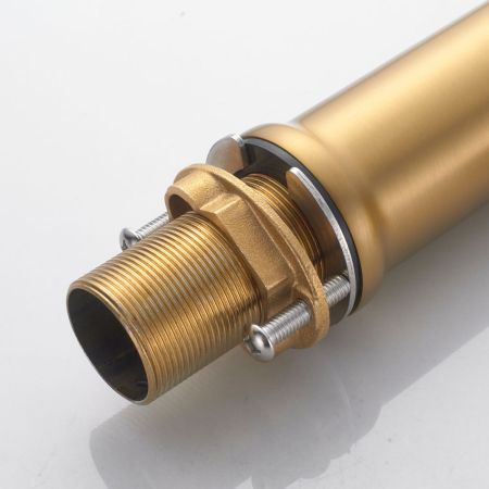 Смеситель для раковины Shevanik S4701G, золотой сатин, артикул S4701G