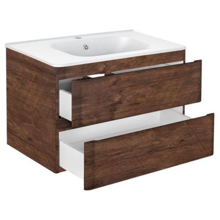 Тумба под раковину Vincea Vico VMC-2V800RW подвесная R.Wood, артикул VMC-2V800RW