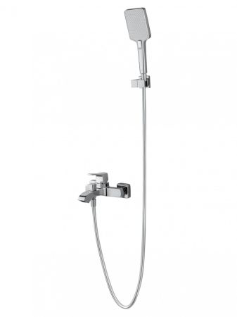 Смеситель для ванны с душем WONZON & WOGHAND FLEX, Хром (WW-88037072-CR)
